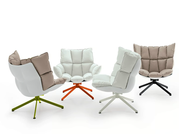 HUSK OUTDOOR - HiREK® garden armchair by B&B Italia Outdoor - view 3